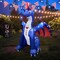 8 FT Independence Day Inflatable Dragon with America Style Decorations Patriotic 4th of July for Home Yard Lawn Garden Indoor Outdoor Memorial Day Decor